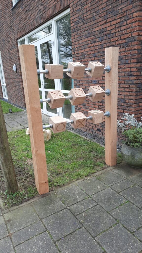 Boter-kaas-en-eieren XXL houten spel voor mensen met dementie