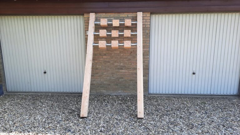 Maatwerk boter-kaas-en-eieren XXL houten spel