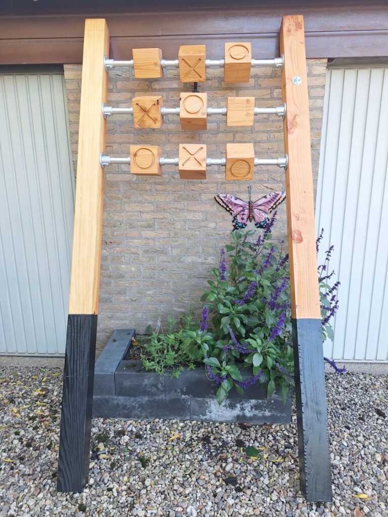 boter kaas en eieren spel tuin hout douglas XXL