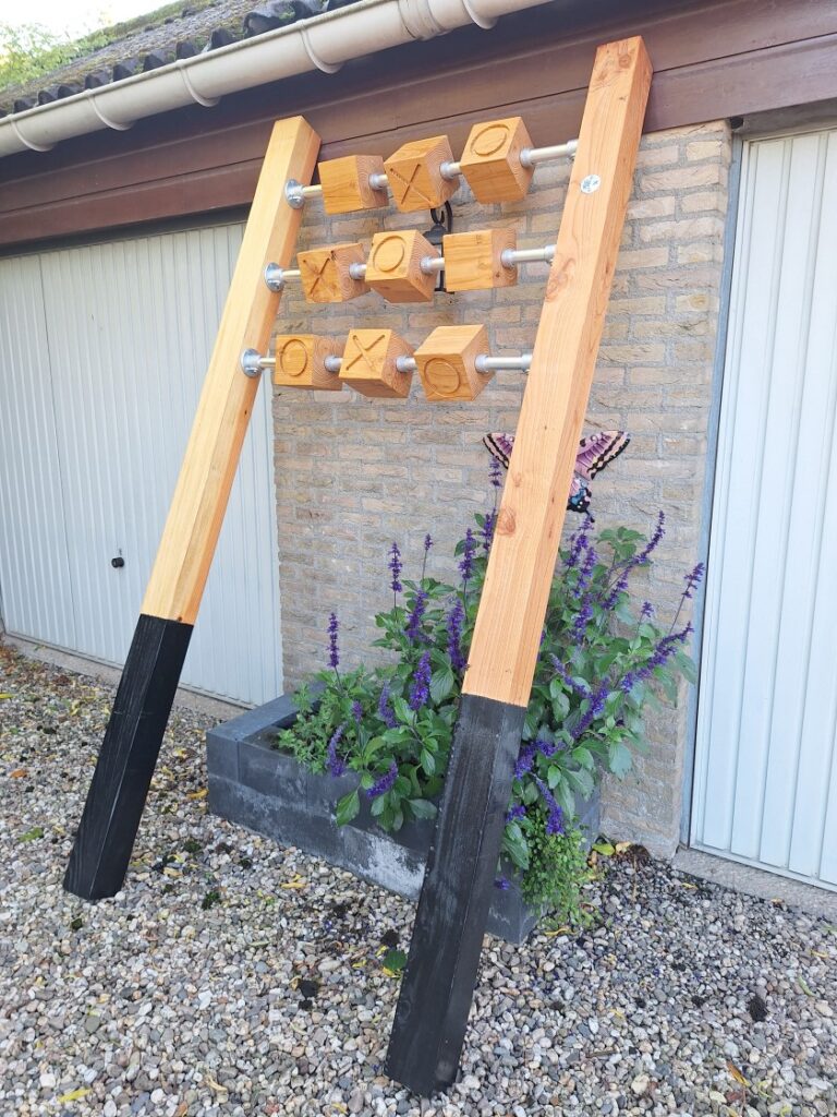 boter kaas en eieren spel tuin hout douglas XXL