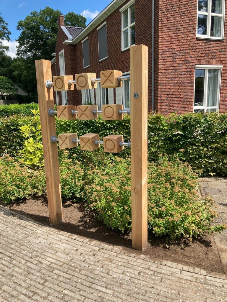 boter kaas en eieren spel tuin hout douglas XXL