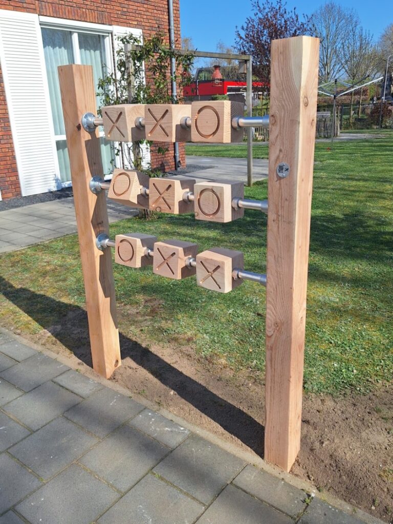 boter kaas en eieren spel tuin hout douglas XXL
